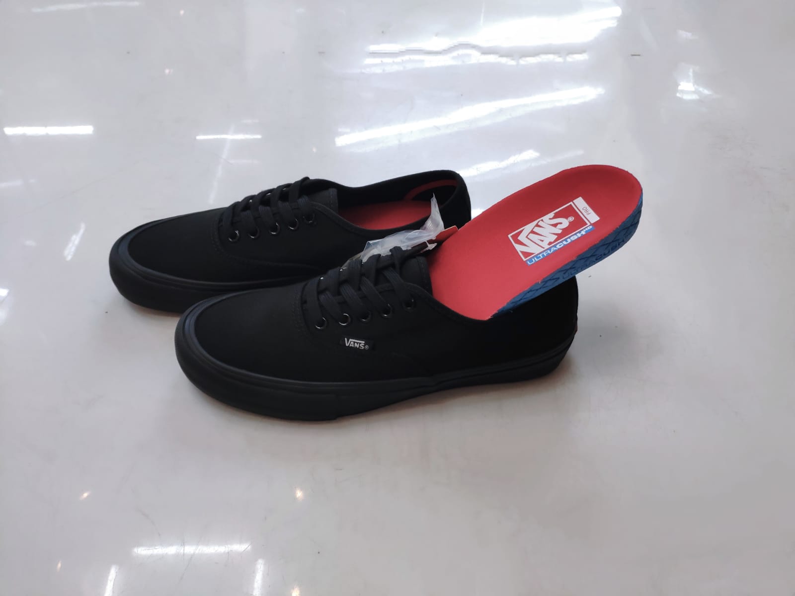 Skate Vans Authentic Pro Preto Tênis Vans Skate Authentic Blackout