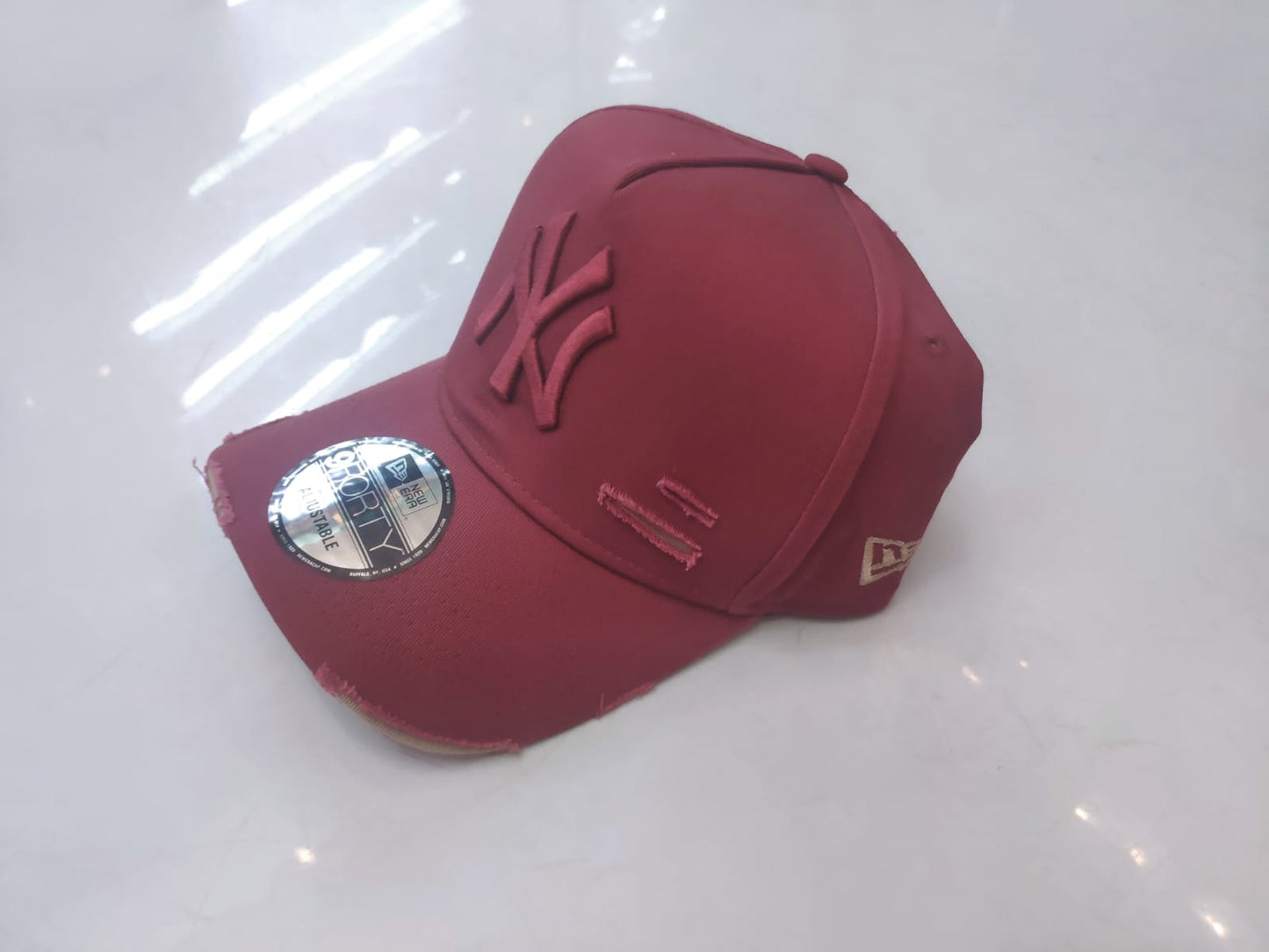Boné New Era 9FORTY A-FRAME New York Yankees Vinho