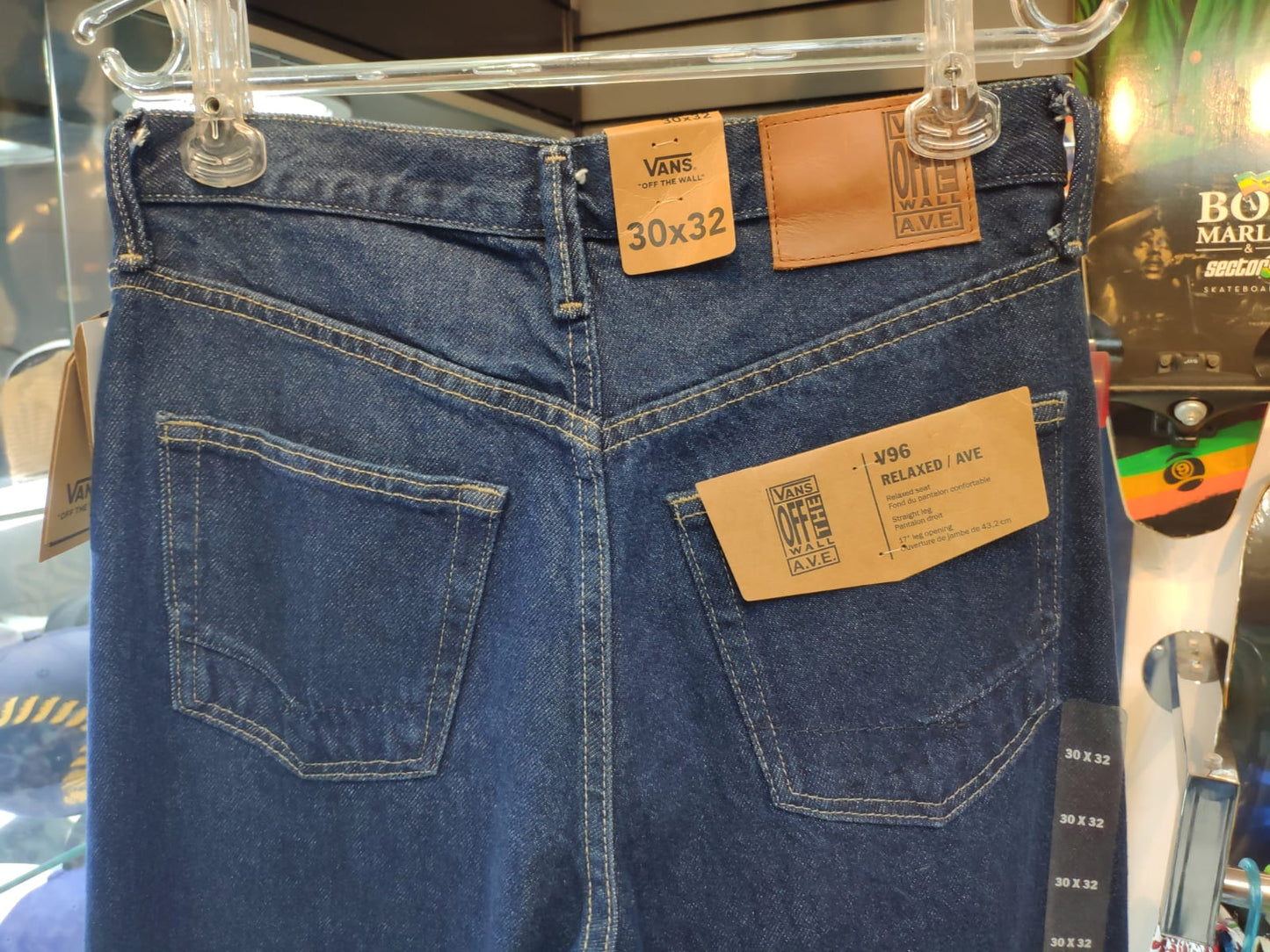 Calça Vans JEANS V 96 Relaxed AVE