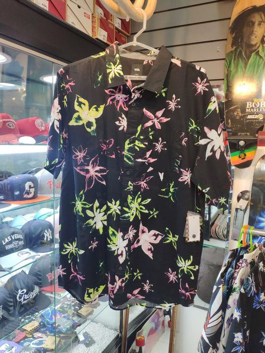 Camisa Vans West Street FLO Black / Preto