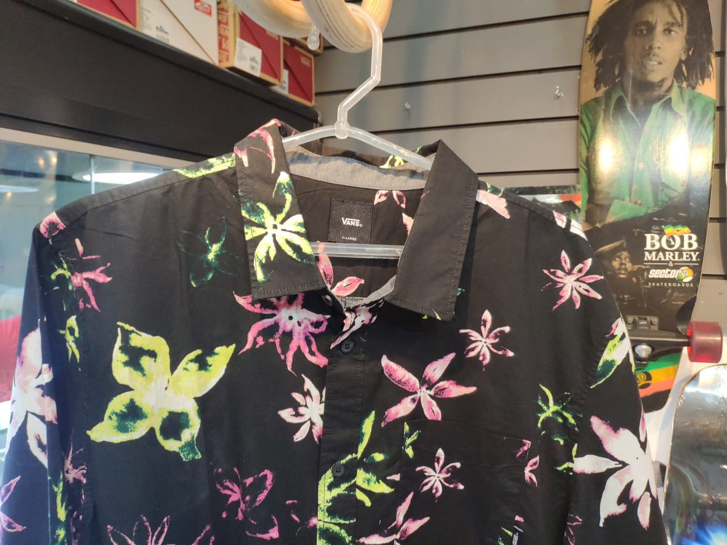 Camisa Vans West Street FLO Black / Preto