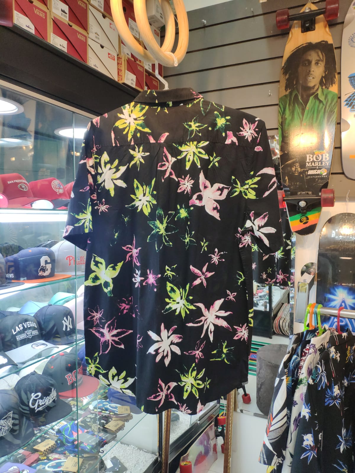 Camisa Vans West Street FLO Black / Preto