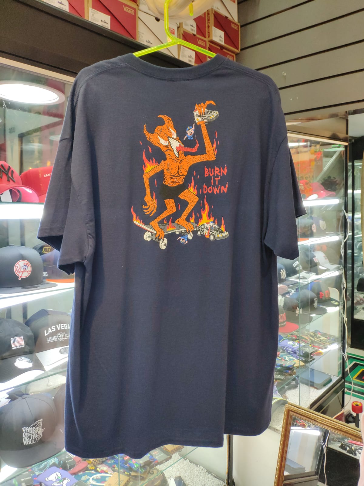Camiseta Thresher Neckface Dark Blue /Azul Marinho XL