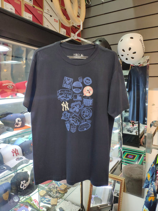 Camiseta New Era Core Cooperstown Discharge Prin NY