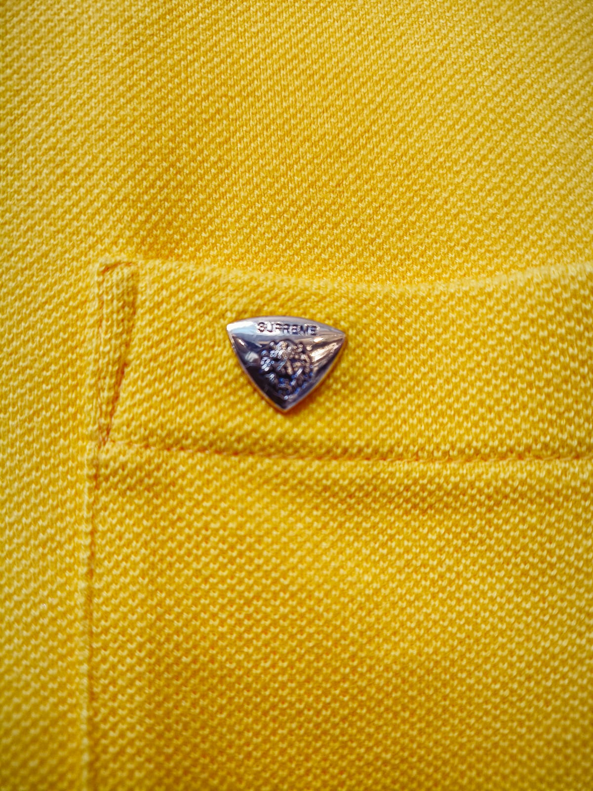 Camisa Supreme Style Polo Yellow / Amarela