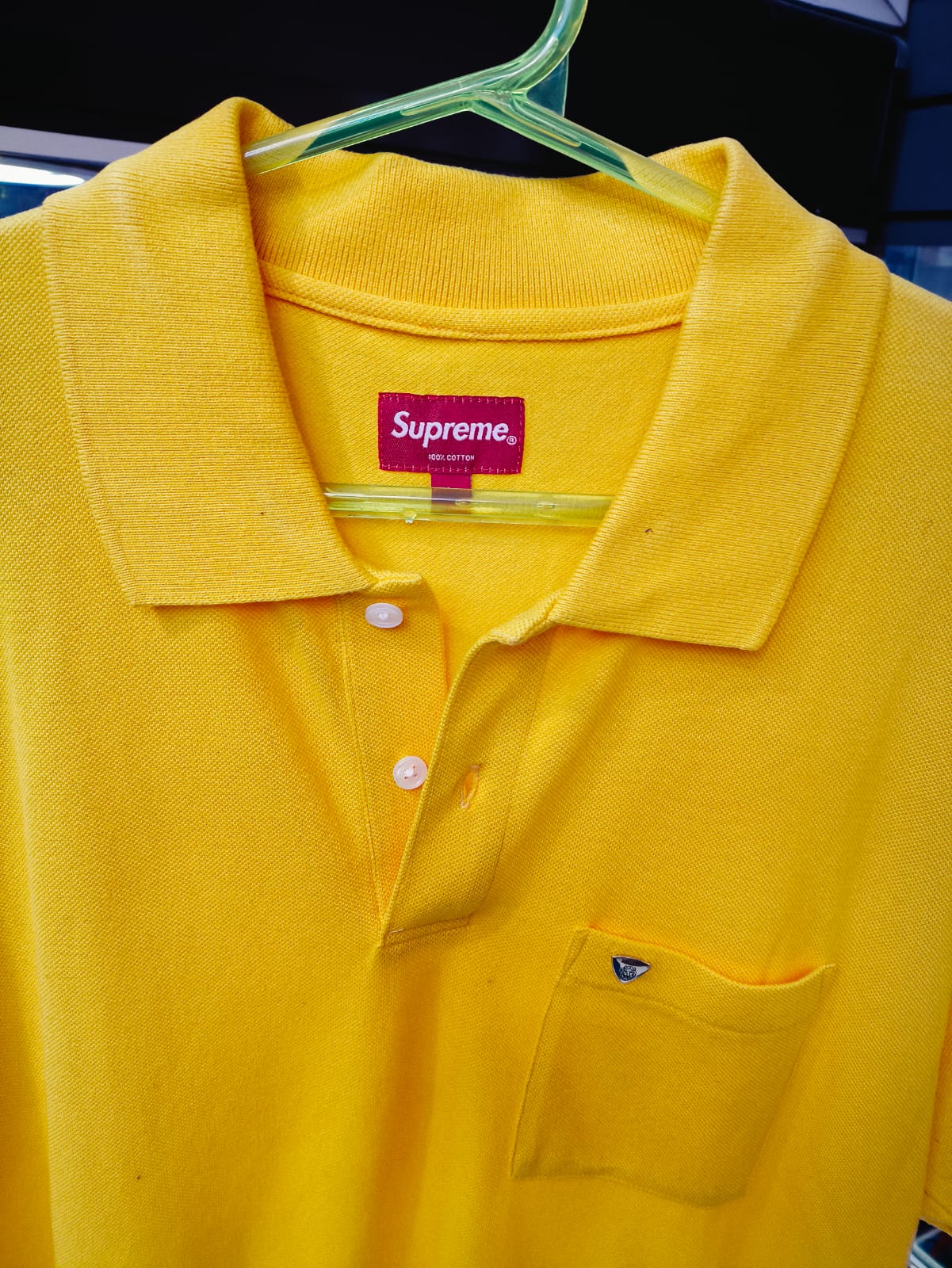Camisa Supreme Style Polo Yellow / Amarela