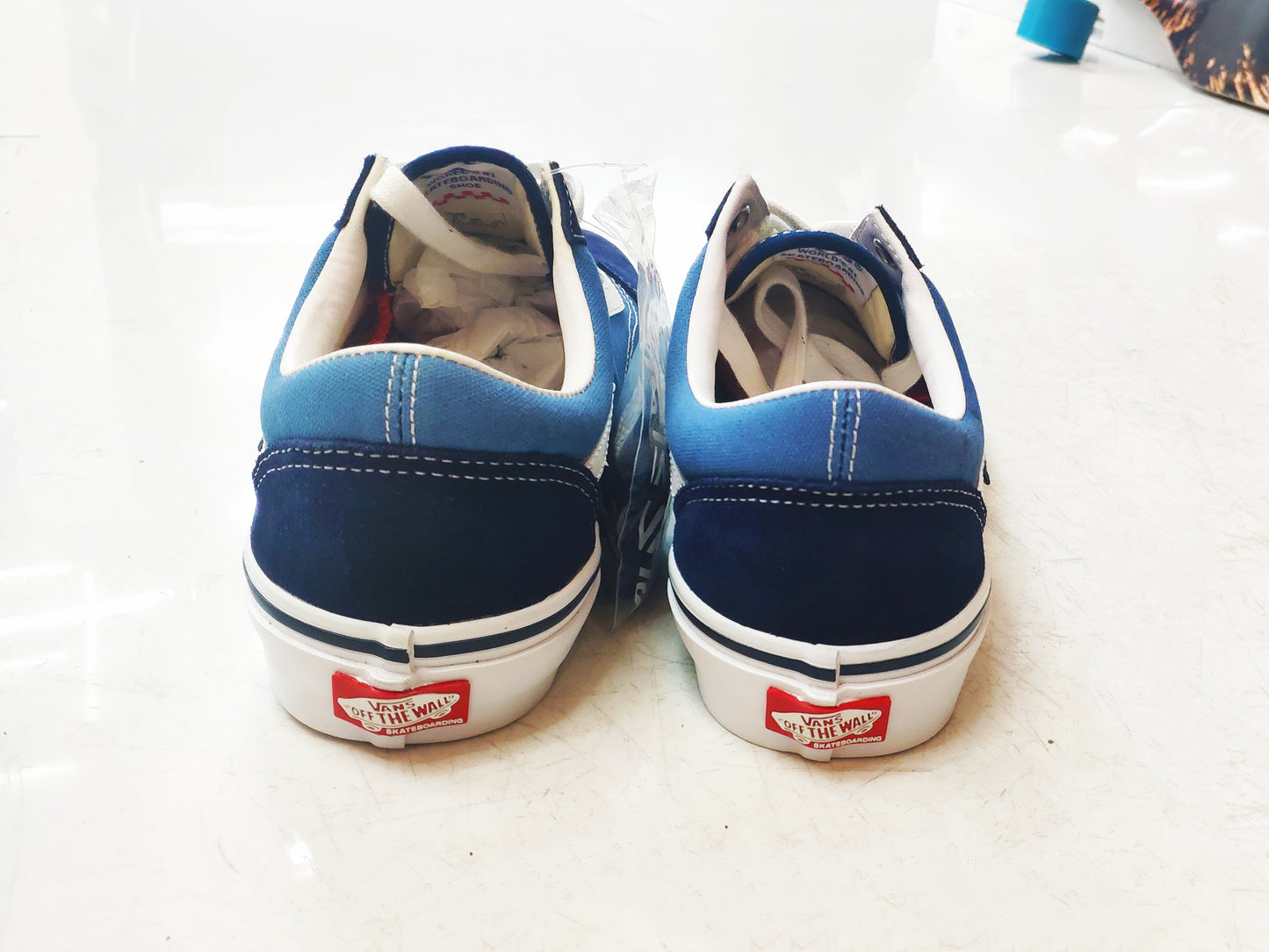 Tênis Vans Skate Old Skool Pro Blue / Azul
