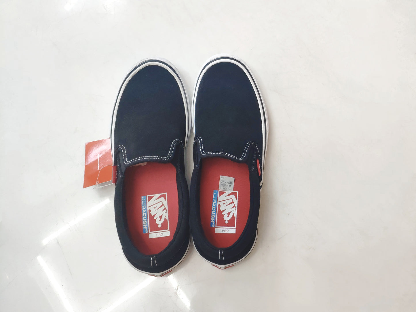 Tênis Vans Skate Slip-On Pro Black White / Preto 34BR