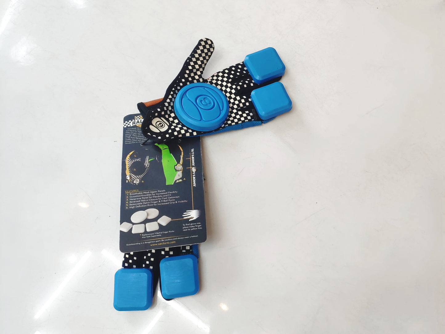 Luva Sector 9 Slide Glove Junior"s Rally M/P