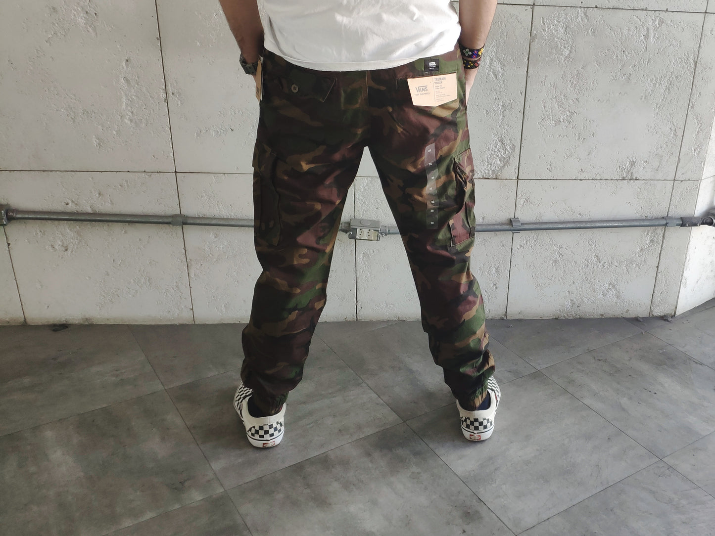 Calça Vans Cargo Tremain Jogger Fit Coupe Joggeur / Camuflado