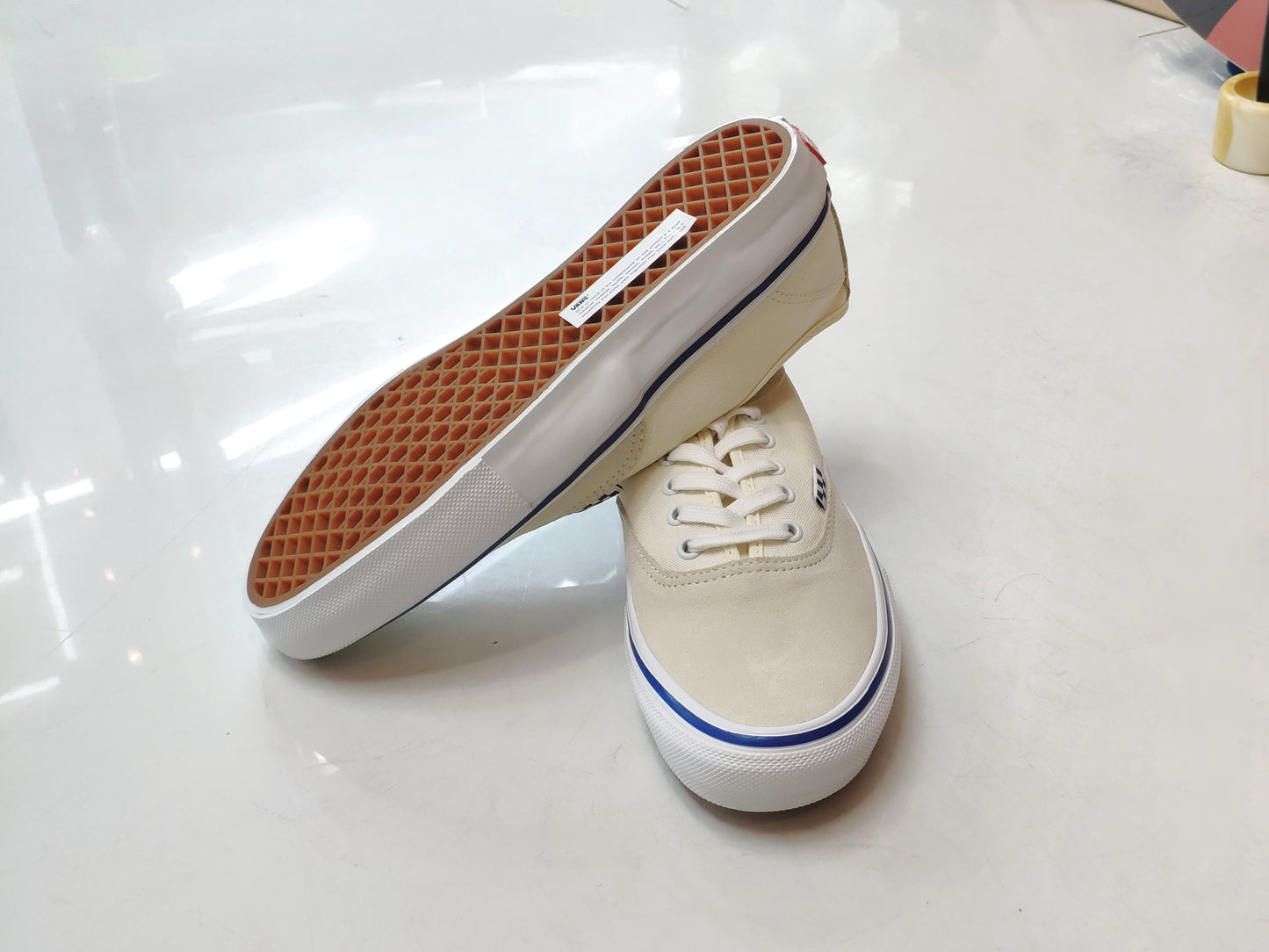 Tênis Vans Skate Authentic White / Branco 40 BR