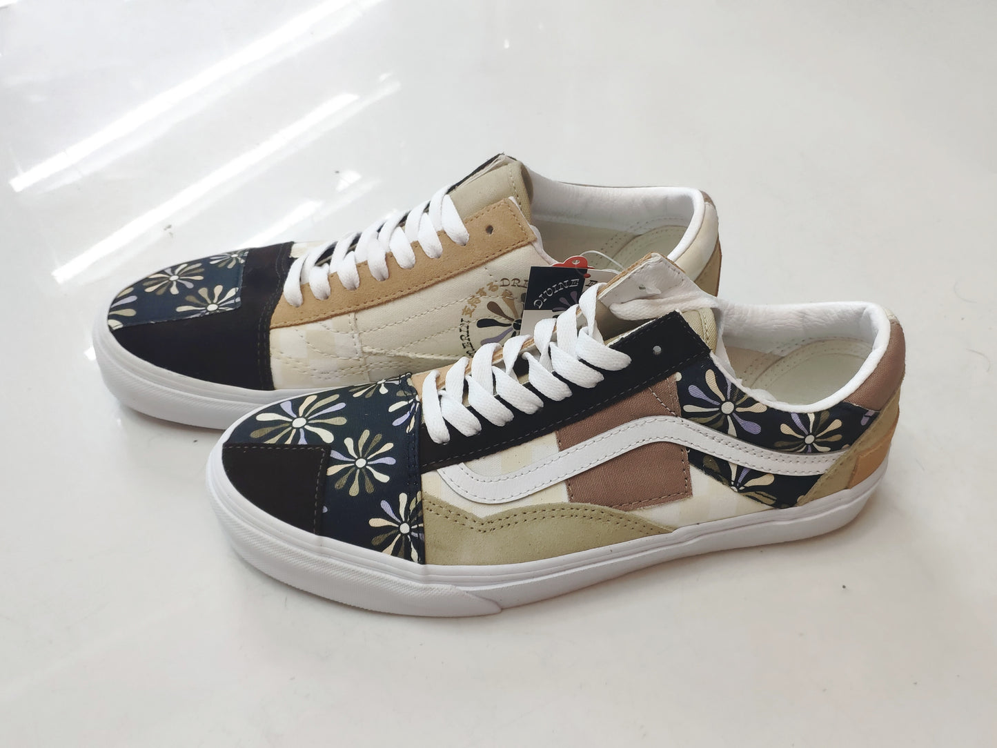 Tênis Vans Old Skool PatchWork Multi/True White