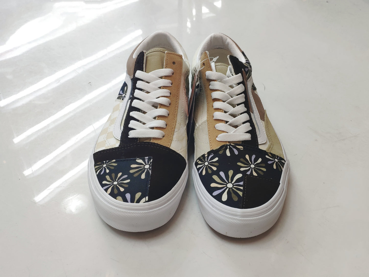 Tênis Vans Old Skool PatchWork Multi/True White
