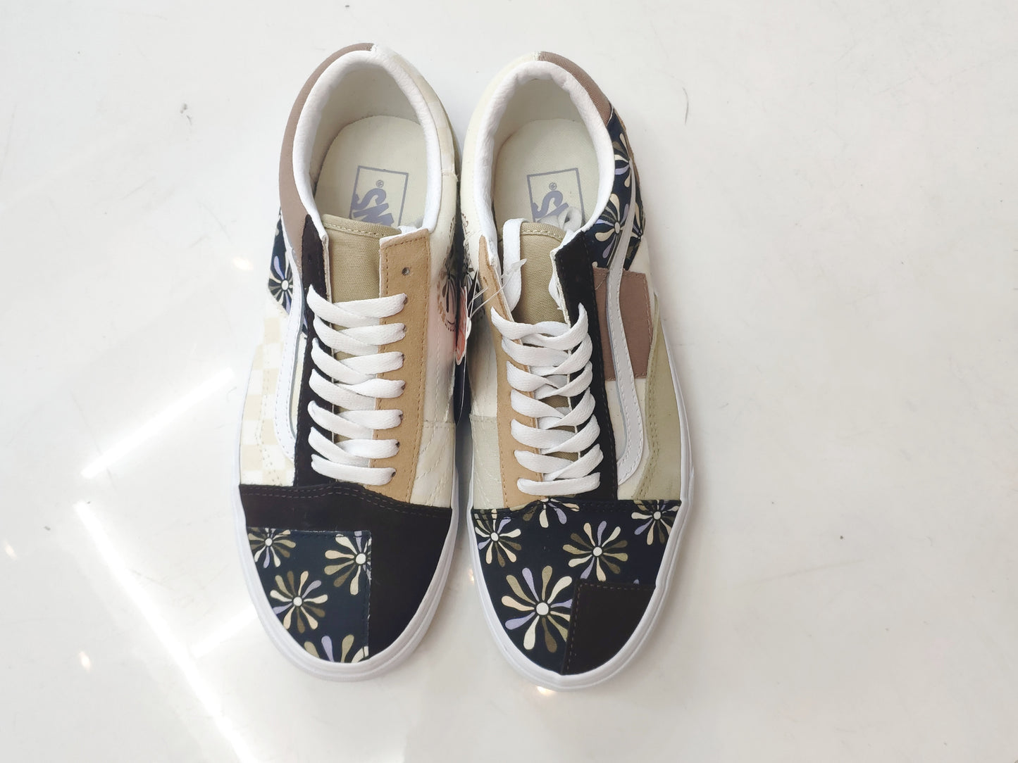 Tênis Vans Old Skool PatchWork Multi/True White