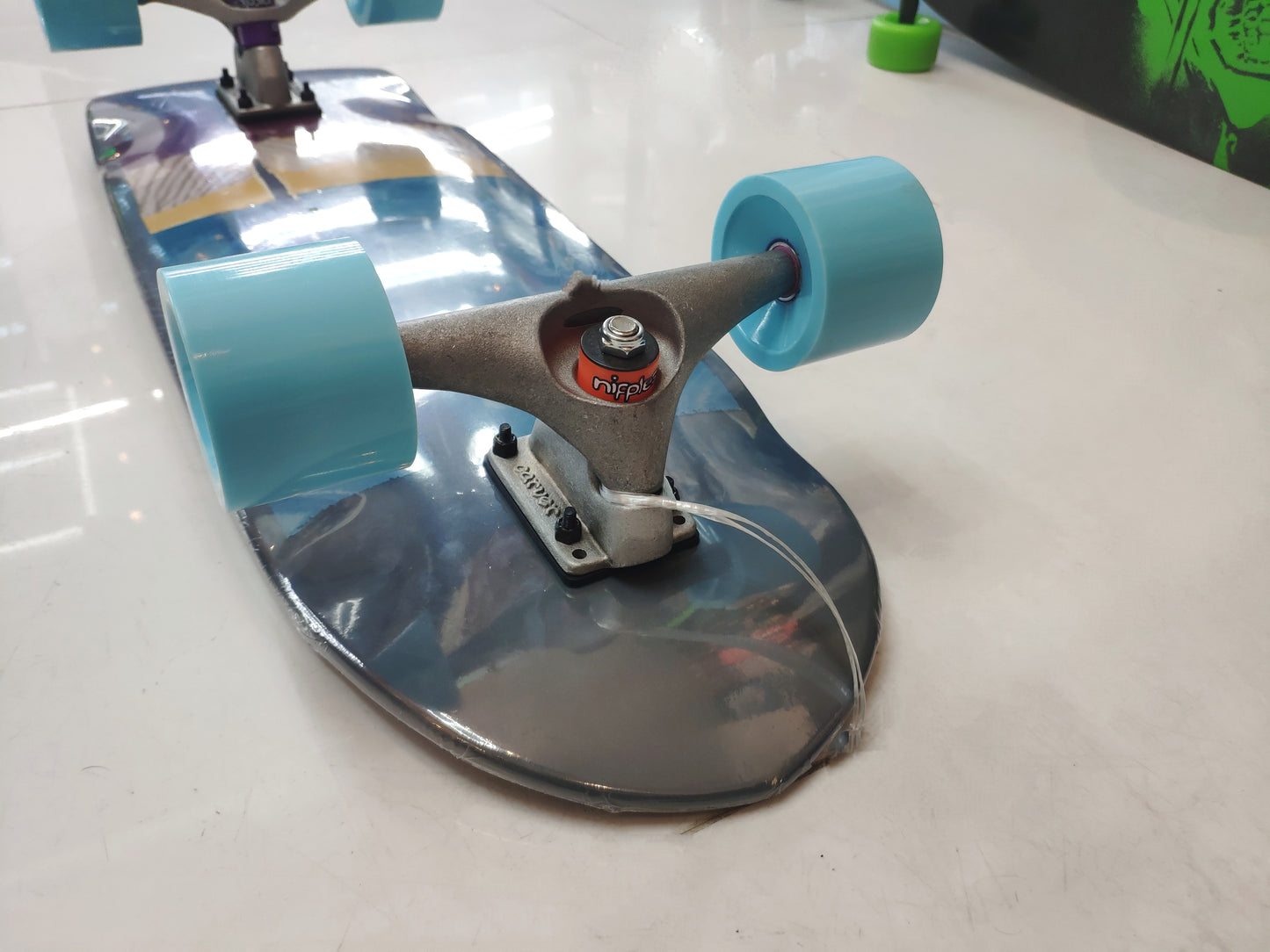 Skateboards Simulador de Surf Longbord Loaded // Carver Bolsa CX