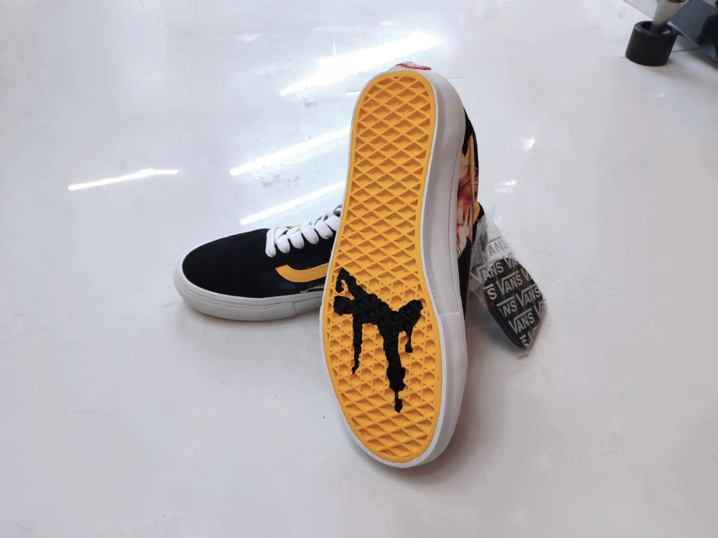 Tenis Vans Skate Old Skool Bruce Lee Pro/Preto