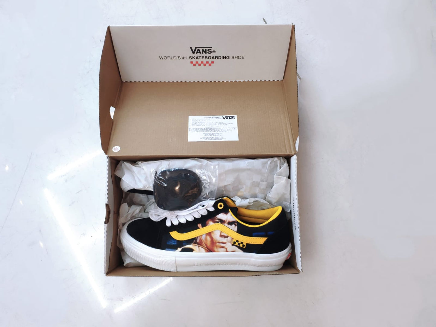 Tenis Vans Skate Old Skool Bruce Lee Pro/Preto