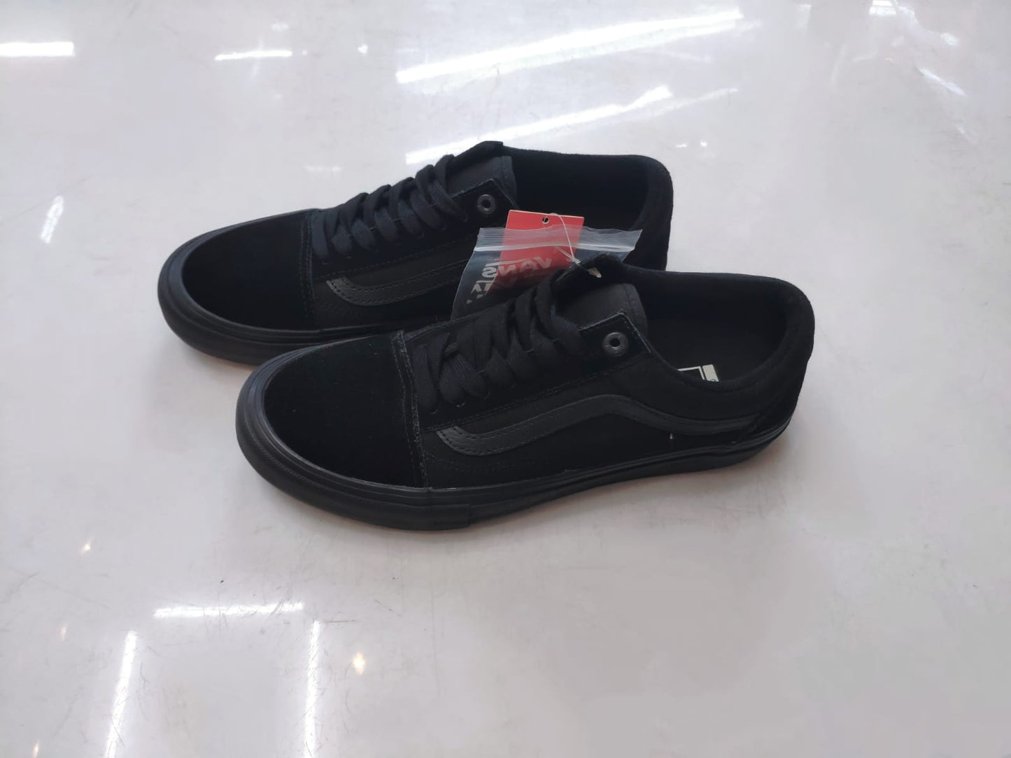 Tênis Vans Skate Old Skool Pro Blackout Black/Black Preto