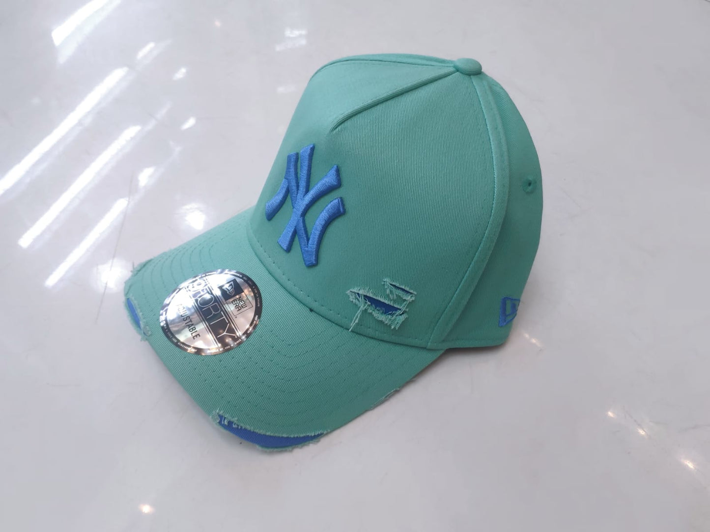 Bone New Era 9FORTY A-FRAME New York Yankees Blue