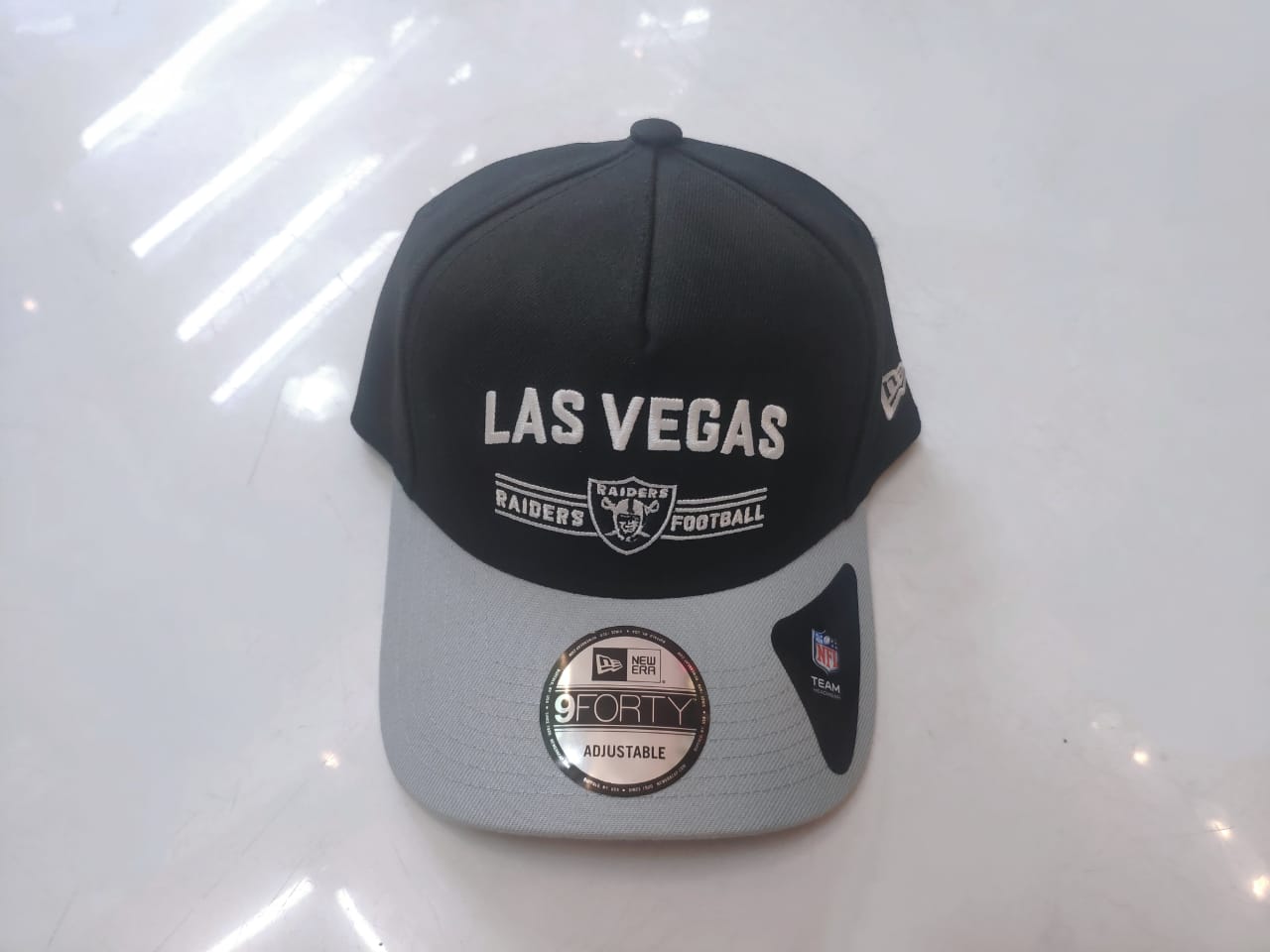 Bone New Era  9FORTY A-Frame Las Vegas Raiders