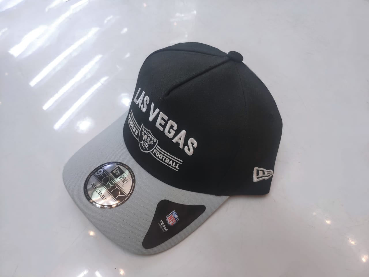 Bone New Era  9FORTY A-Frame Las Vegas Raiders