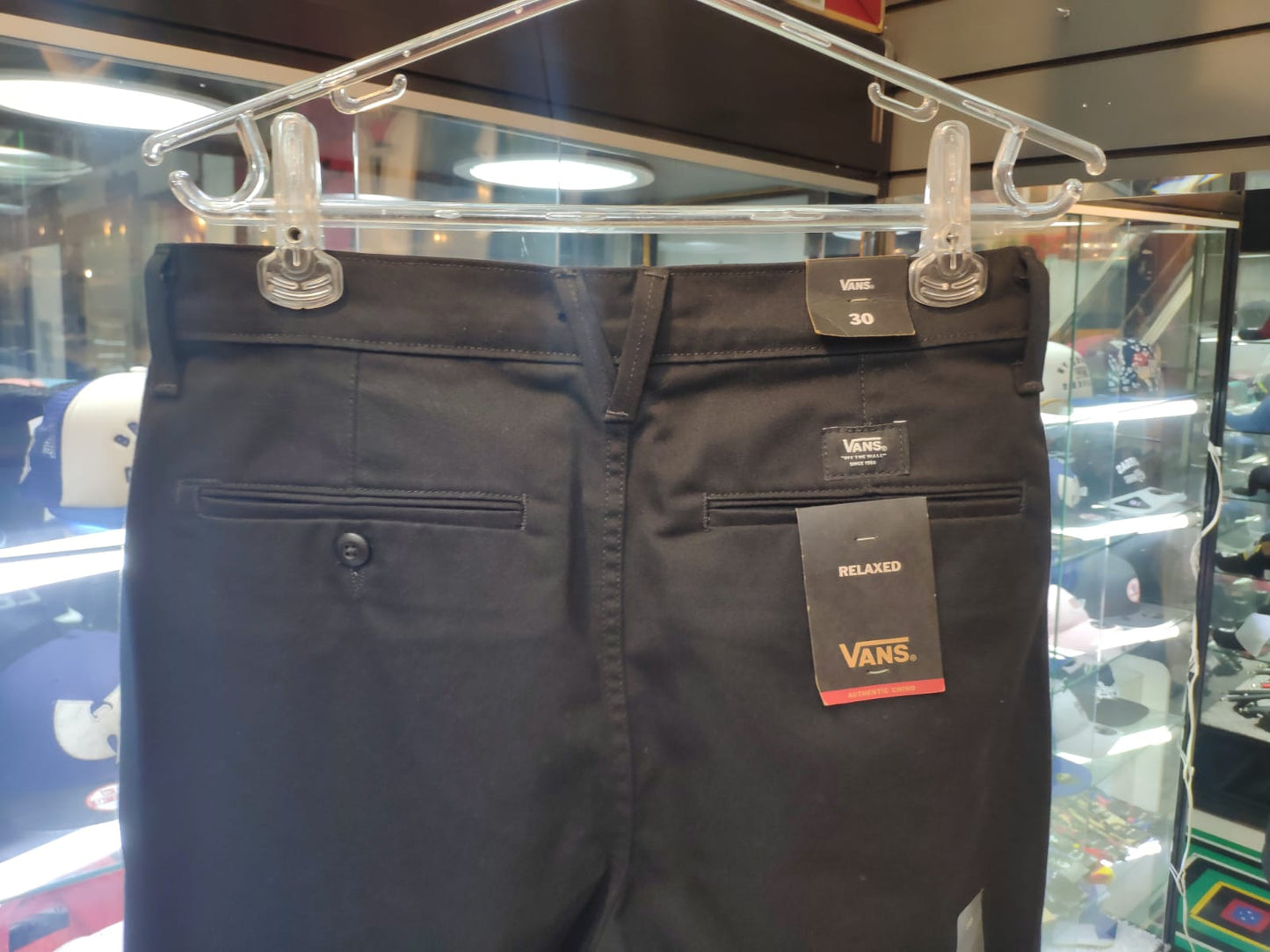 Calça Vans Relaxed Authentic Chino Black