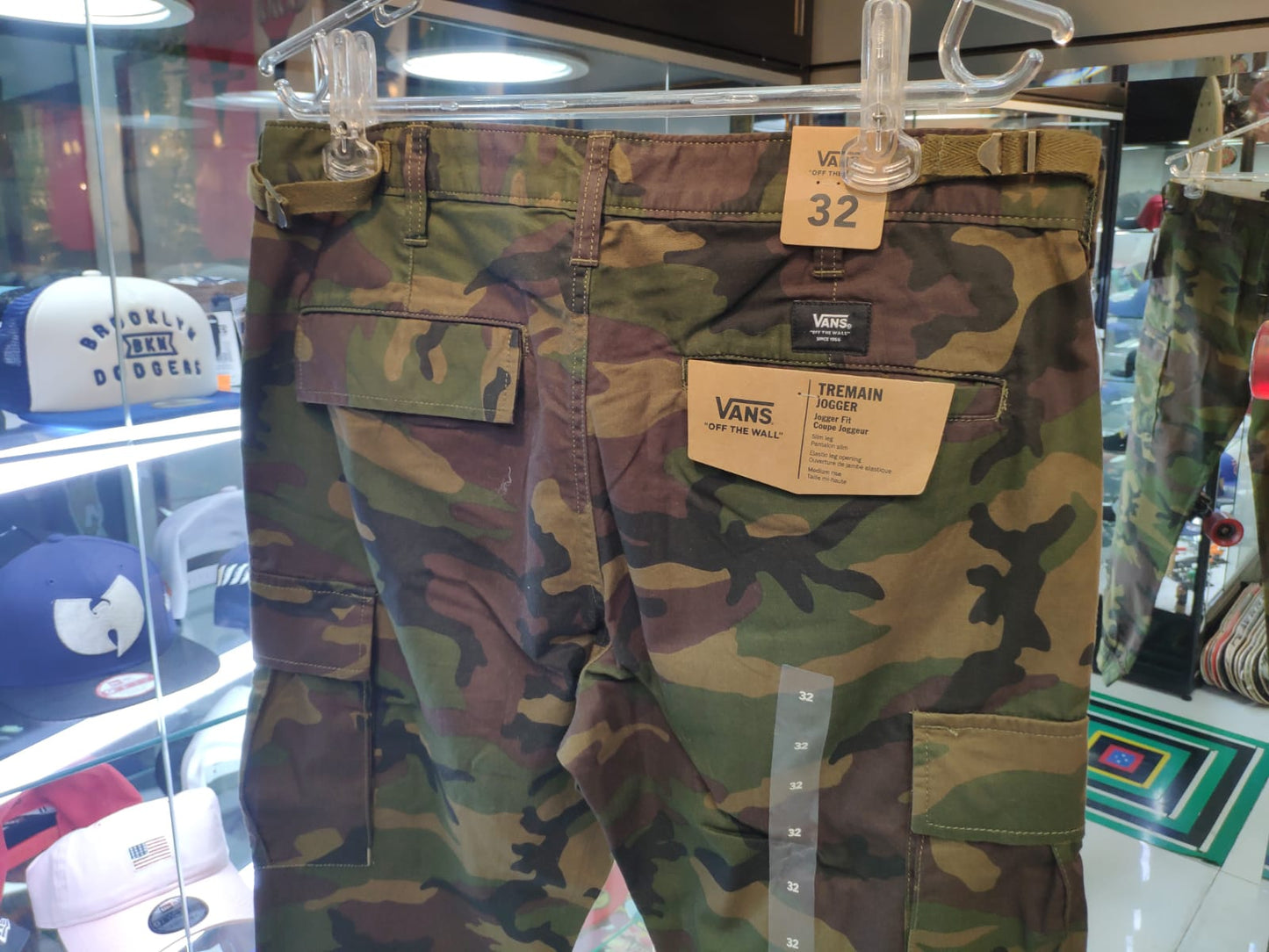 Calça Vans Cargo Tremain Jogger Fit  Coupe Joggeur / Camuflado