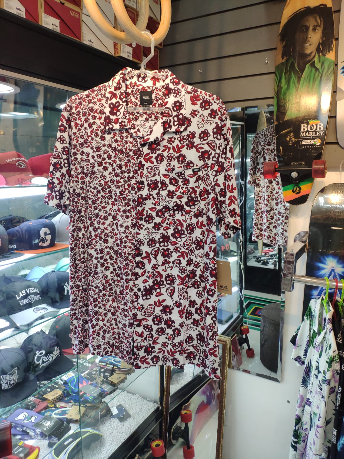 Camisa Vans Micro Dazed Wov  Floral