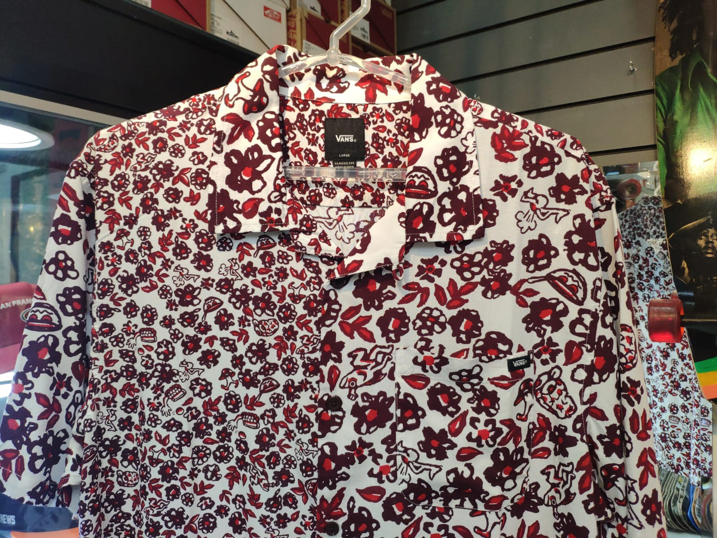 Camisa Vans Micro Dazed Wov  Floral