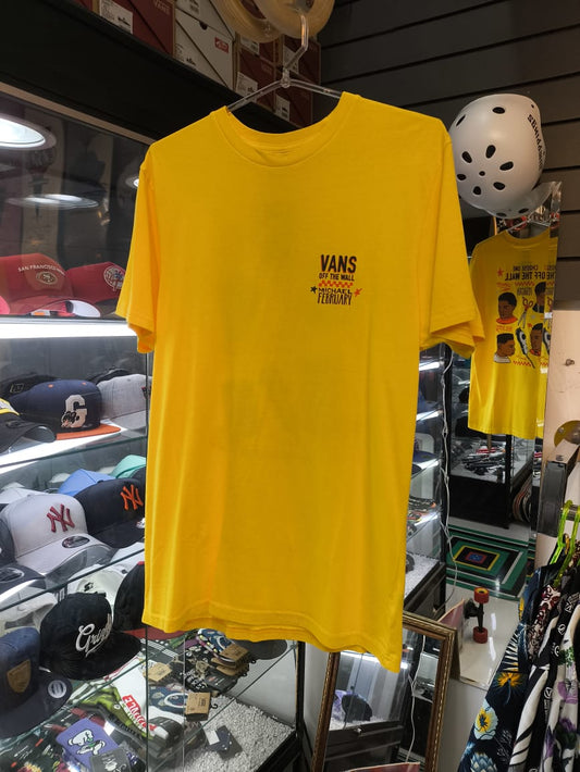 Camiseta Vans Mikey February SS Lemon Chrome