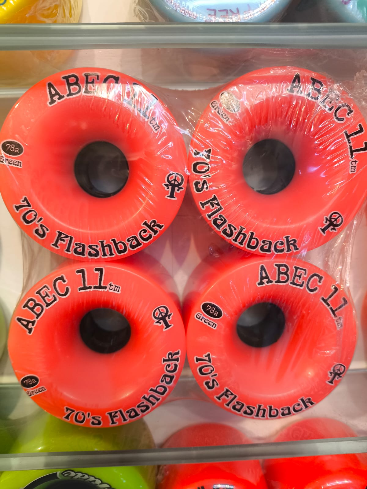 Roda Abec 11 70`s Flashback 70mm 78a