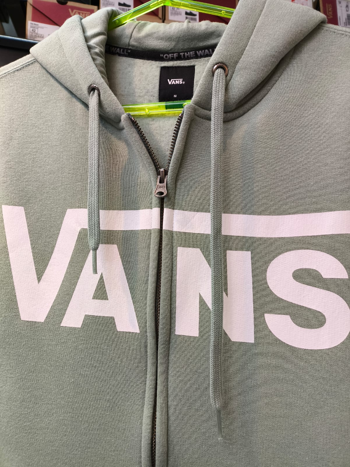 Moletom Vans Classic Zip Hoodie II iceberg Gree/ Verde