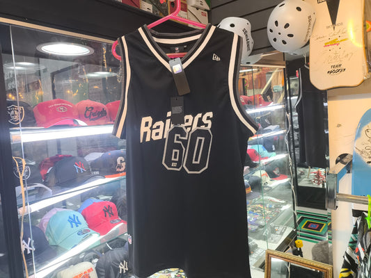 Camiseta Regata New Era Las Vegas Raiders Jeirsey Core / Preto