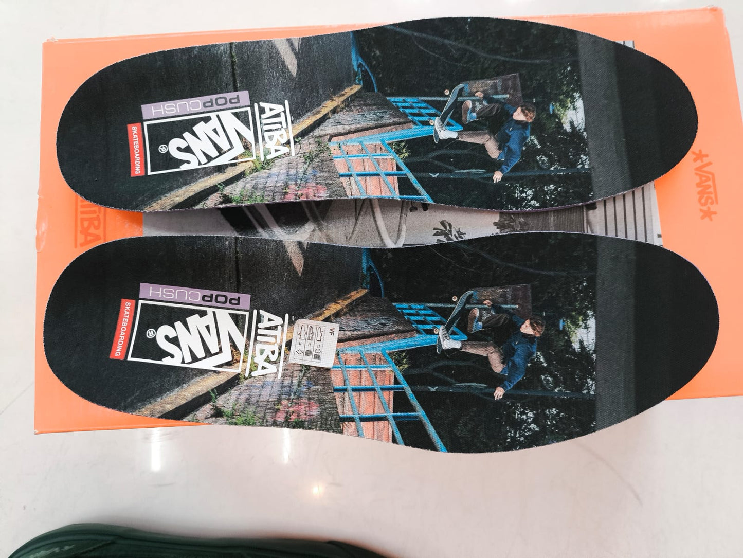 Tênis Vans Skate Curren Caples X Atiba Jefferson  Esmeralda