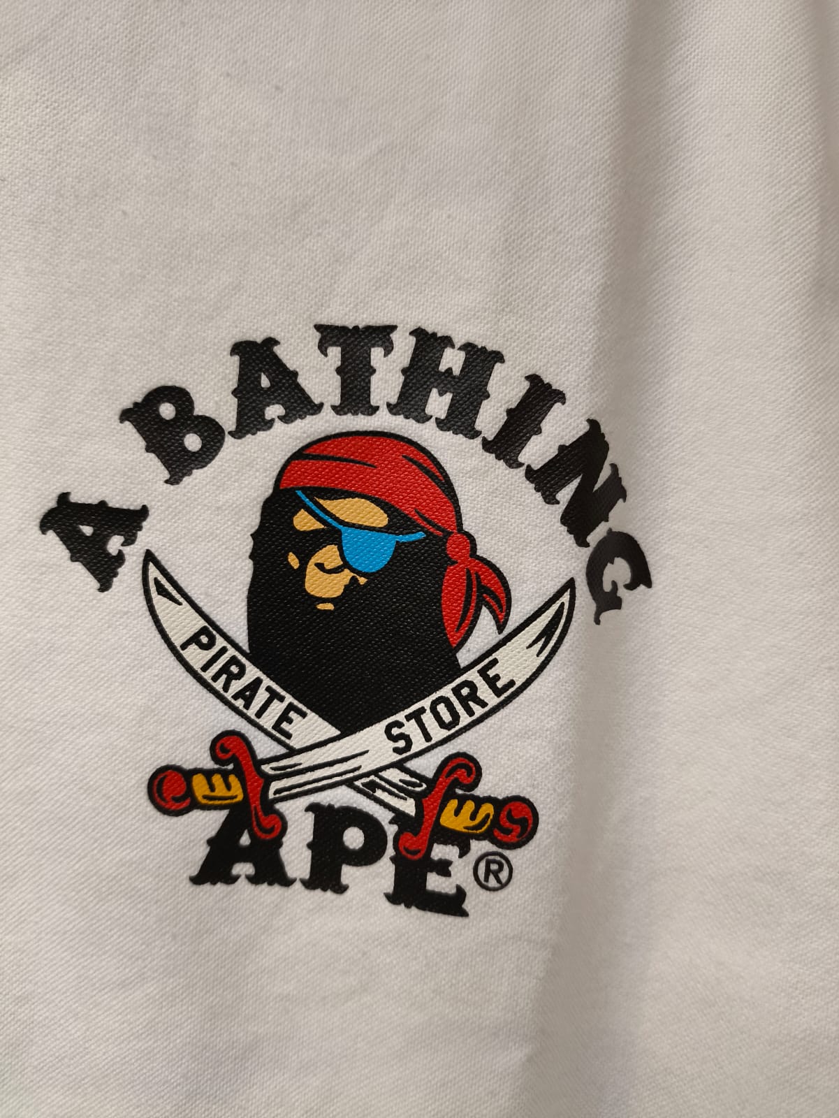 Camisa A Bathing Ape APE BAPE White/ Branco