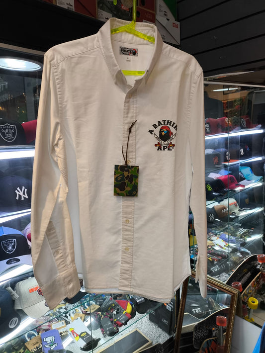 Camisa A Bathing Ape APE BAPE White/ Branco