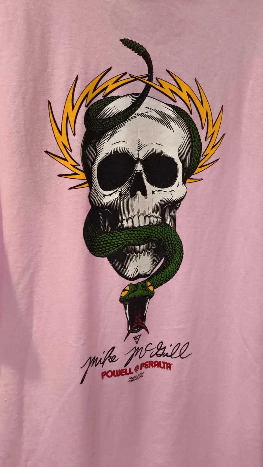 Camiseta Powell Peralta Mike McGillPink/  Rosa  L