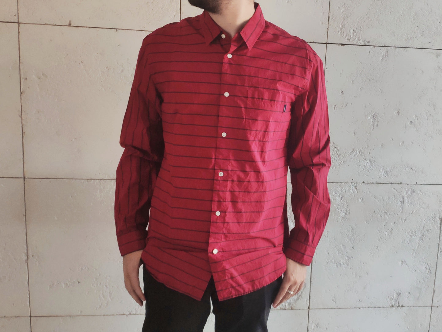 Camisa Supreme New York Ciy  Red LL/GG