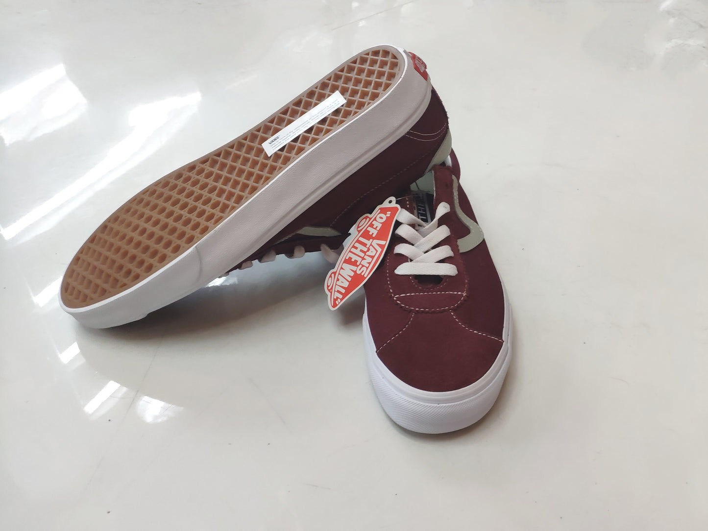 Tenis Vans Sport Classcsprt Prtrylmnrlgry / Vinho 41 BR