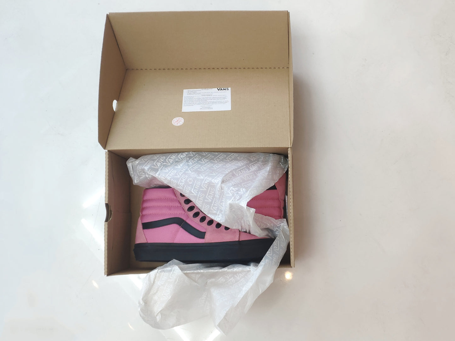 Tênis Vans Sk8-Hi Cordura Azaleia Pink/ Blk Rosa