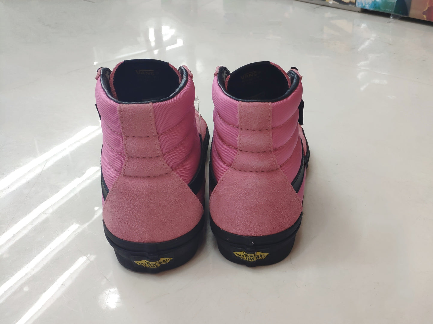 Tênis Vans Sk8-Hi Cordura Azaleia Pink/ Blk Rosa