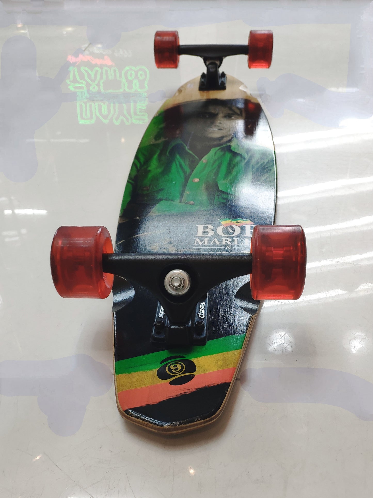 Skateboard Longboard Sector 9 Bob Marley 37 " Completo