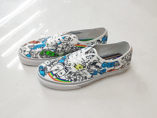 Tênis Vans Authentic Crayola Diy/ Sketch Your