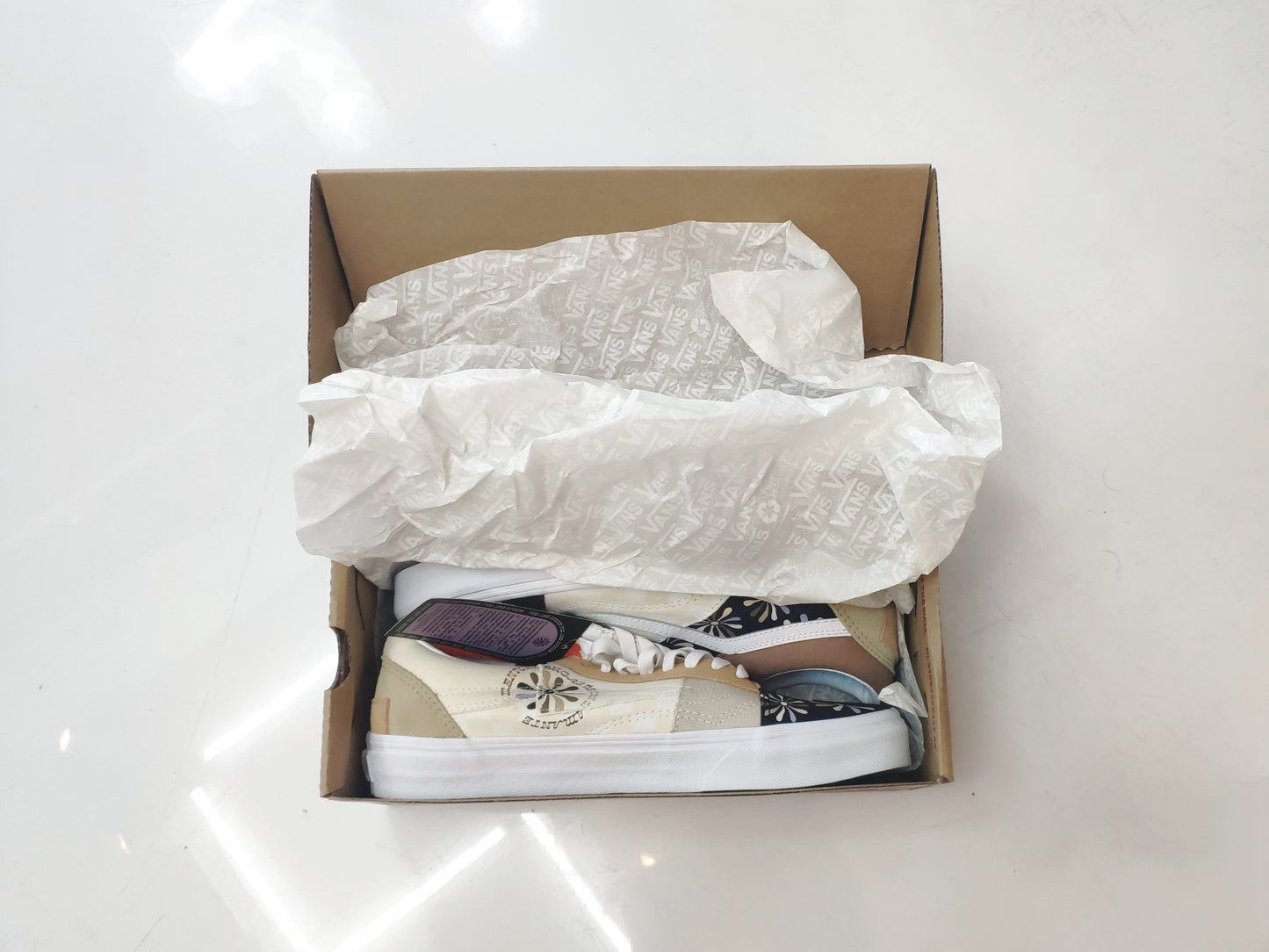 Tênis Vans Old Skool PatchWork  Multi/True White