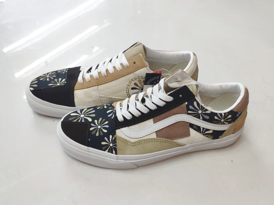 Tênis Vans Old Skool PatchWork  Multi/True White