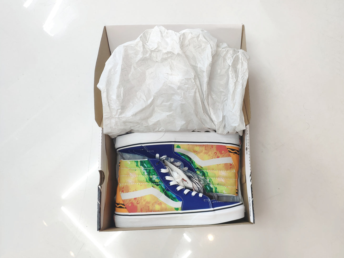 Tênis Vans Sk8-Hi X Crayola Mashup Melt