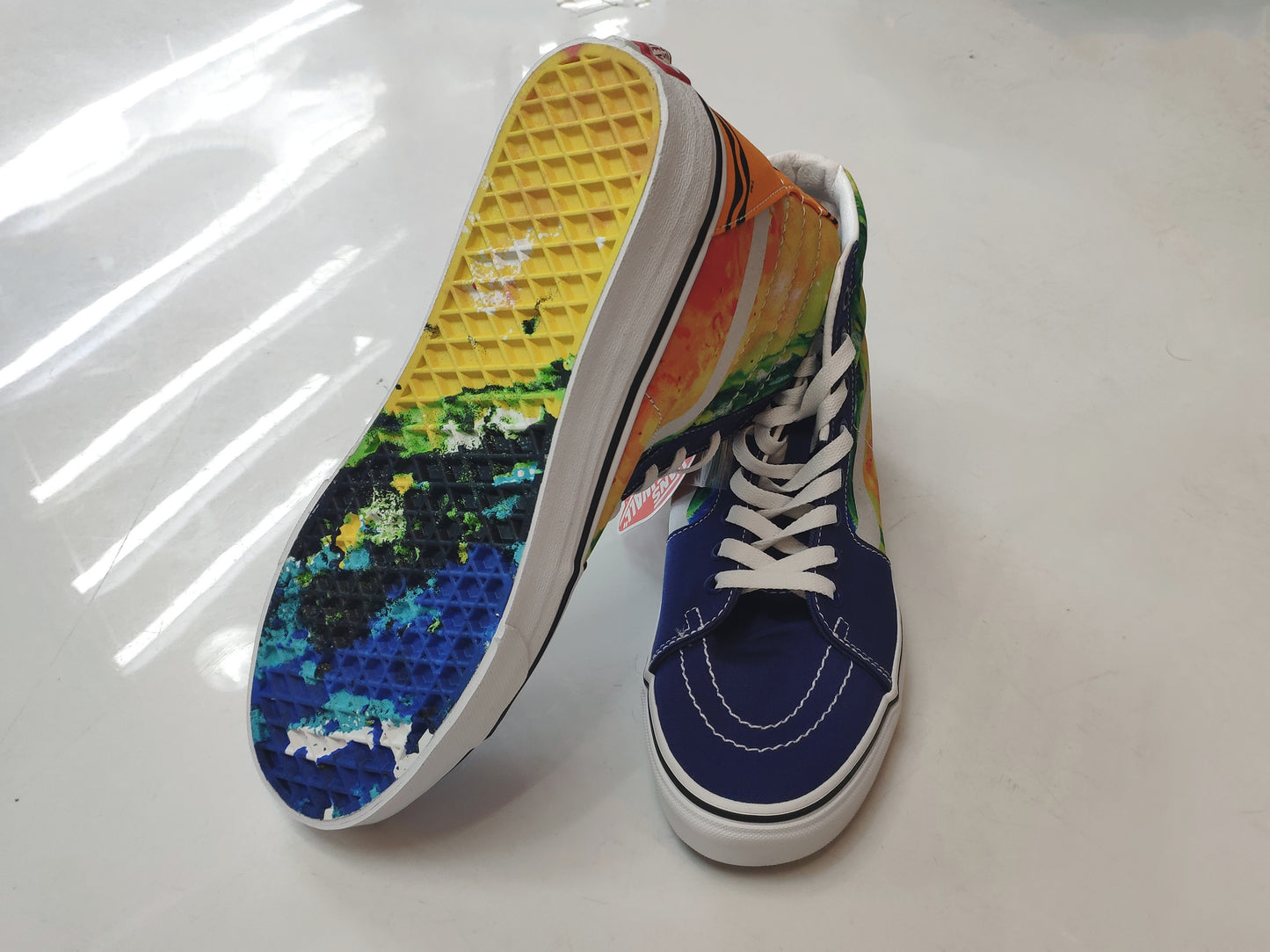 Tênis Vans Sk8-Hi X Crayola Mashup Melt