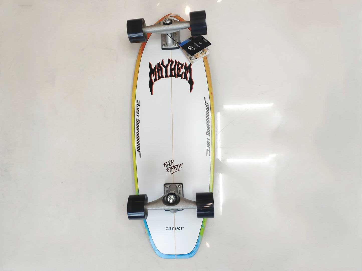 Skateboards Simulador de Surf Longboard Carver Lost