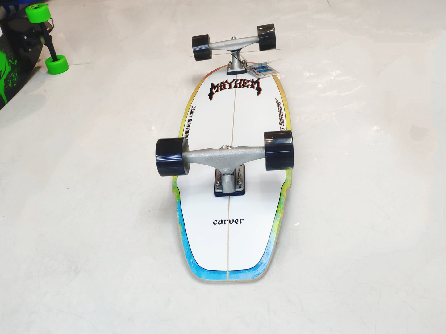 Skateboards Simulador de Surf Longboard Carver Lost