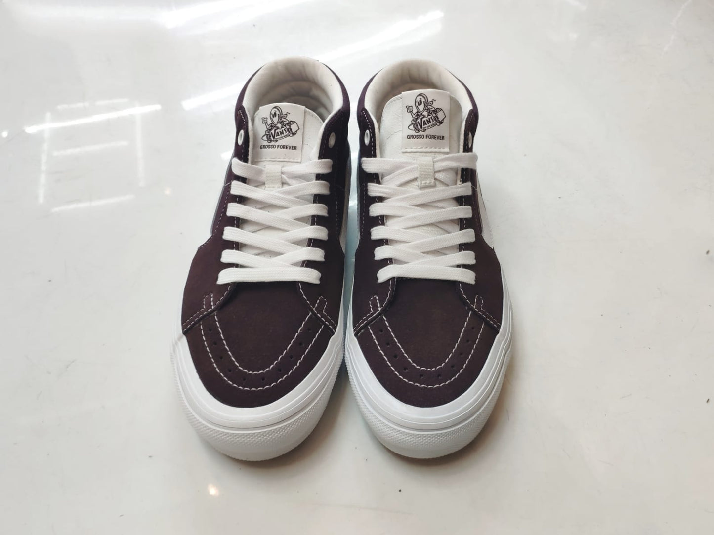 Tênis Vans Skate Grosso Mid Wine/Vinho 39 BR